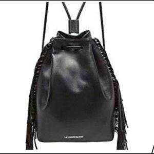 Victoria Secret leather backpack